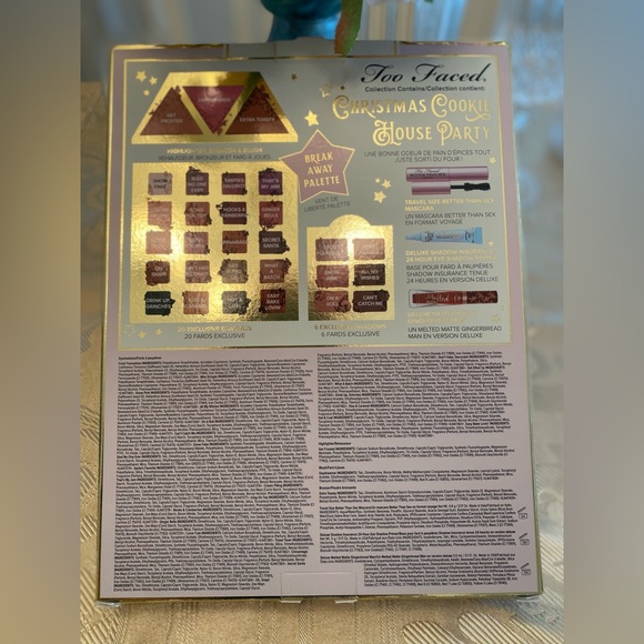 Too faced Christmas Cookie House Party palette set - Picture 5 of 8